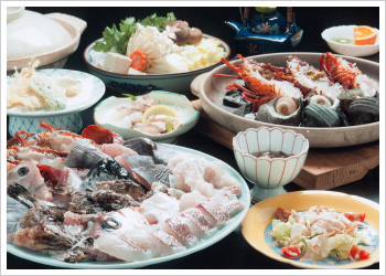 料理写真：大漁鍋コース